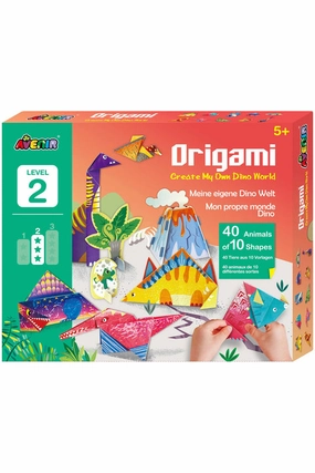 Origami Create My Own Dino World