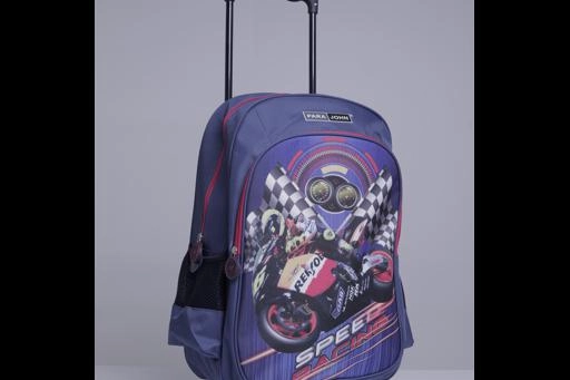 PARA JOHN 5 in 1 Wheeled School Backpack Set with Lunch Box