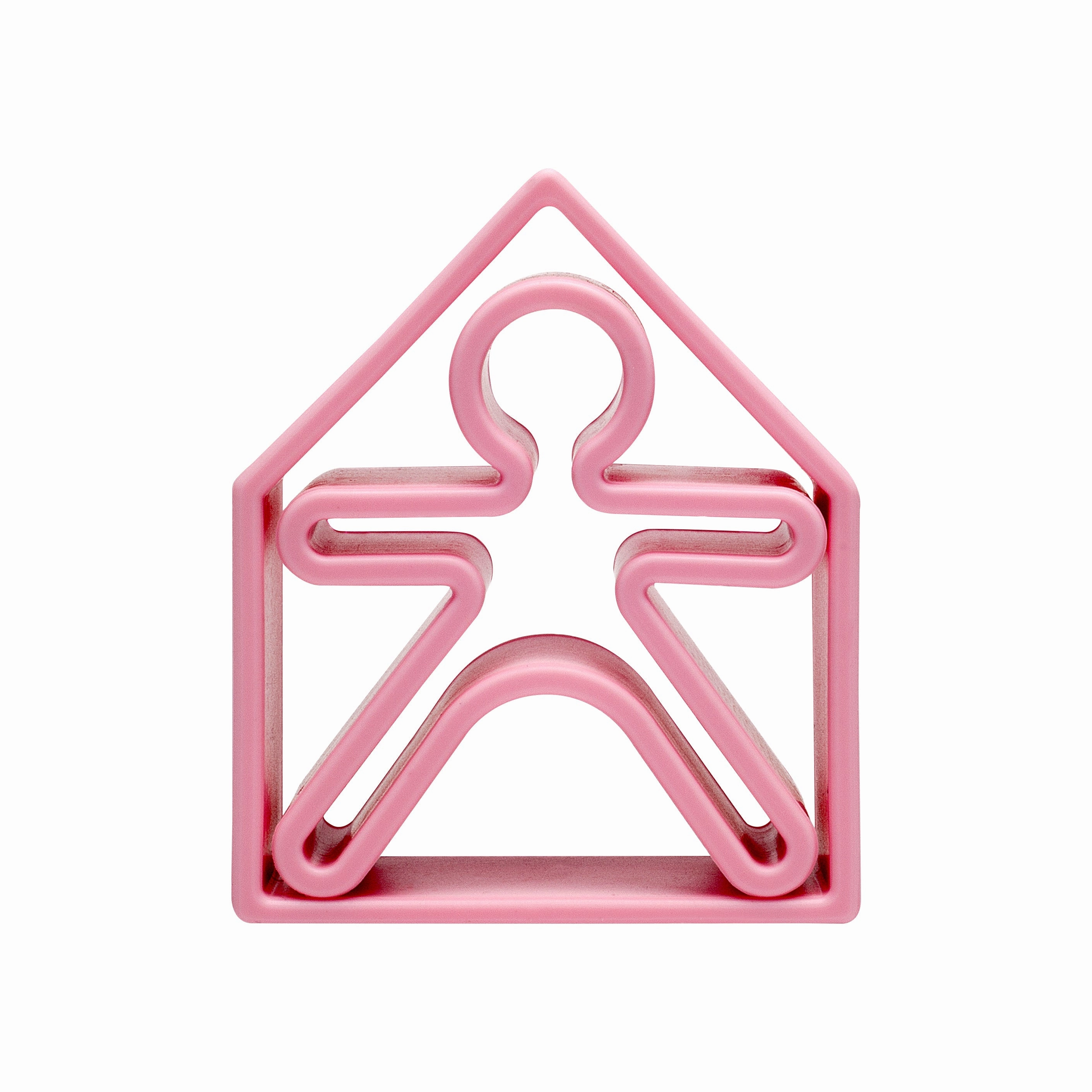 Pastel Pink Kid in House