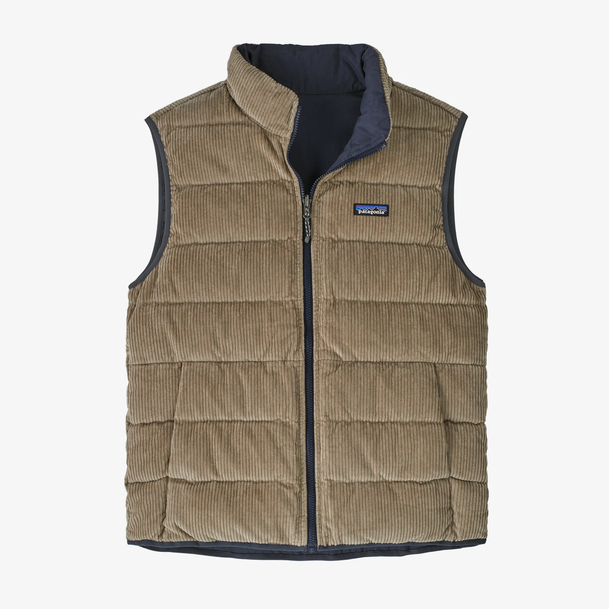 Patagonia Mens Jackets & Vests Reversible Cotton Down Vest