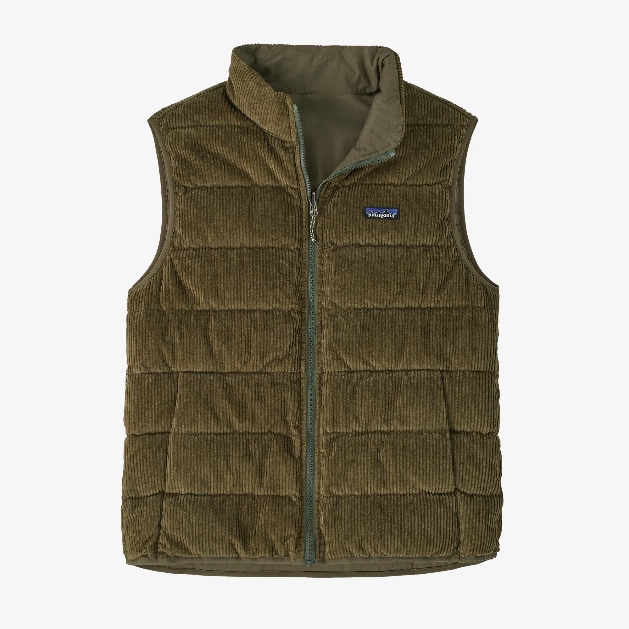 Patagonia Mens Jackets & Vests Reversible Cotton Down Vest