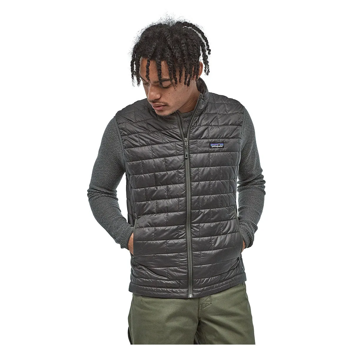 Patagonia Men's Nano Puff Vest - Forge Grey Patagonia Clothing