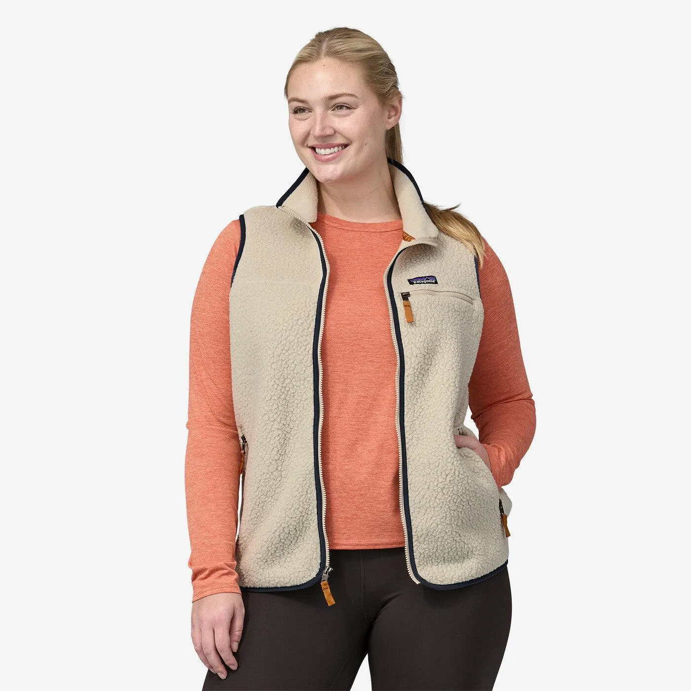 Patagonia Retro Pile Fleece Vest Pelican Patagonia Clothing