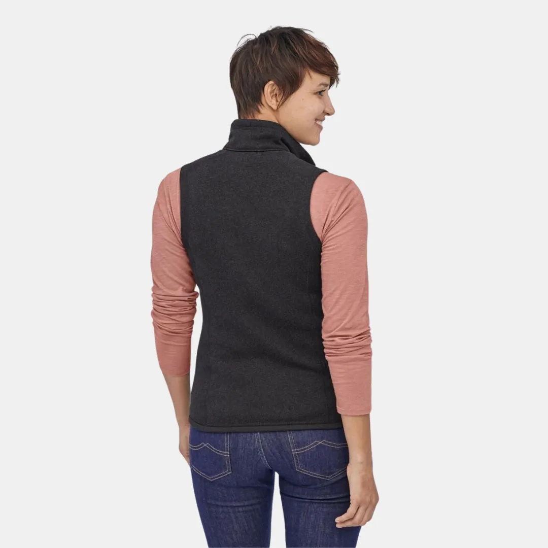 Patagonia Women's Better Sweater Fleece Vest Black Patagonia Clothing