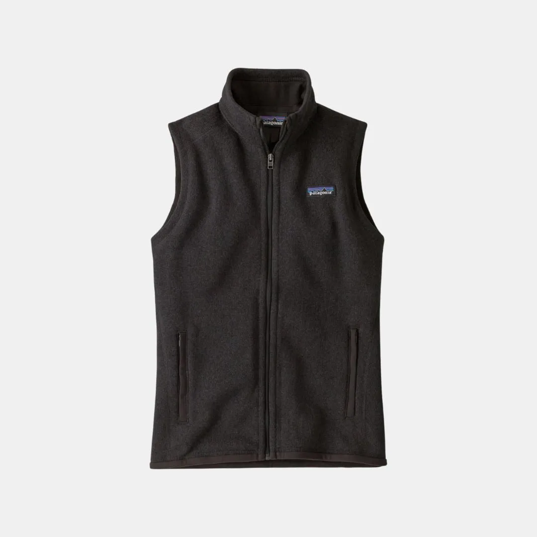 Patagonia Women's Better Sweater Fleece Vest Black Patagonia Clothing