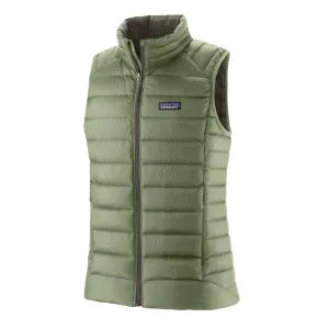 Patagonia Womens Down Sweater Vest Terrain Green Patagonia Clothing