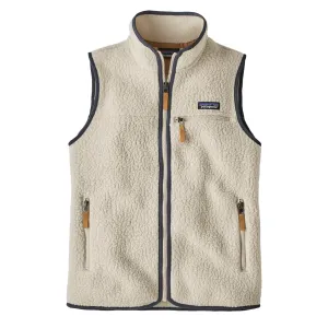 Patagonia Womens Retro Pile Vest Pelican Patagonia Clothing