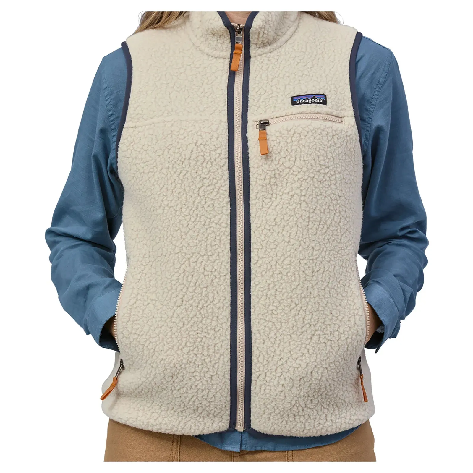 Patagonia Women's Retro Pile Vest - Pelican Patagonia Clothing