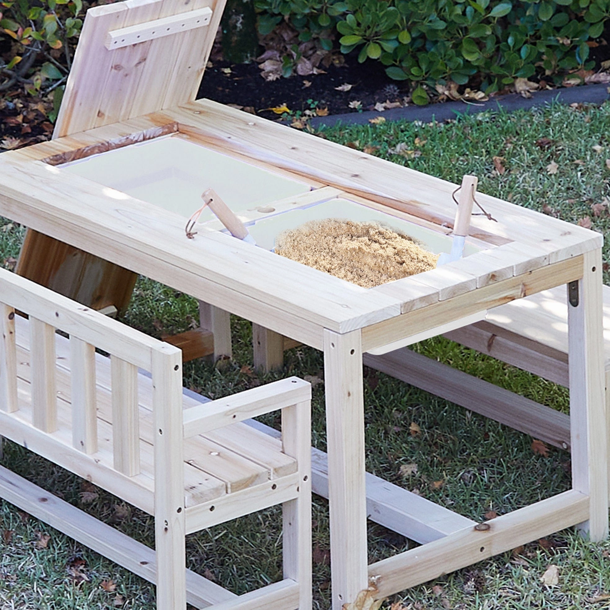 PATIO Table & 2 Bench Seats