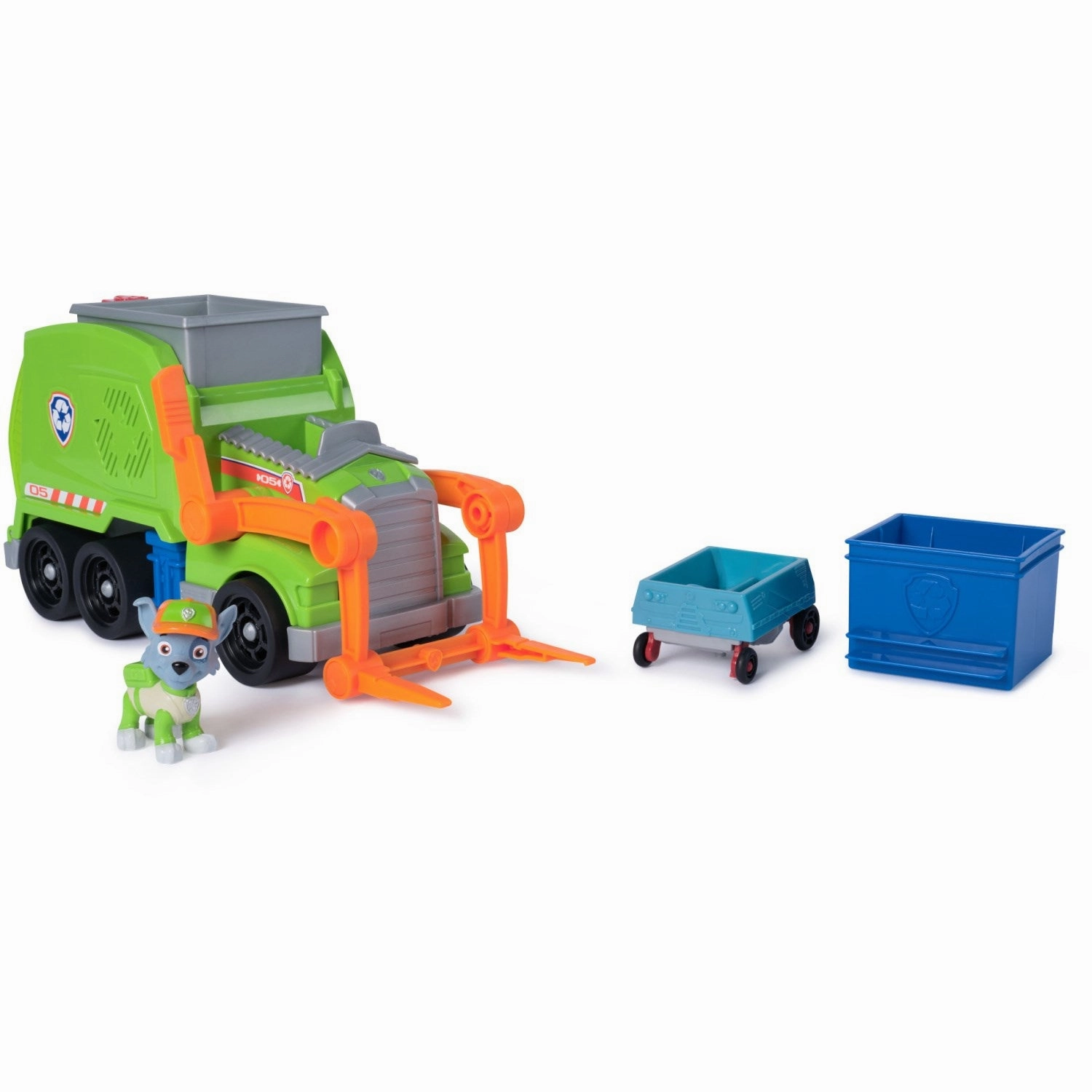 Paw Patrol Rocky Crush N' Roll Recycling Truck