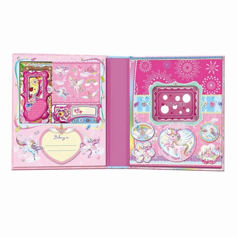 Pecoware Unicorn Scrapbook Decorating Set