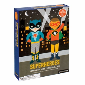 Petit Collage Magnetic Dress-Up - SuperHeroes