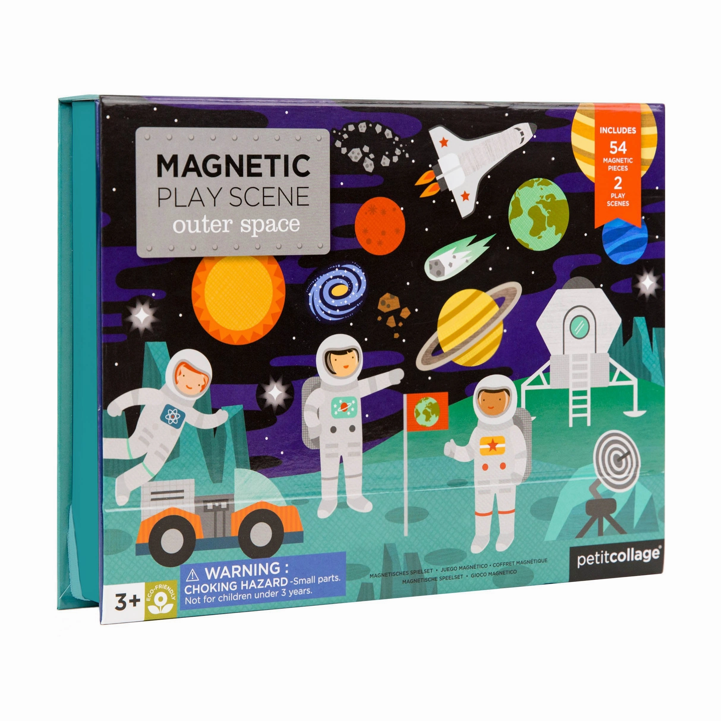 Petit Collage Magnetic Scene - Space