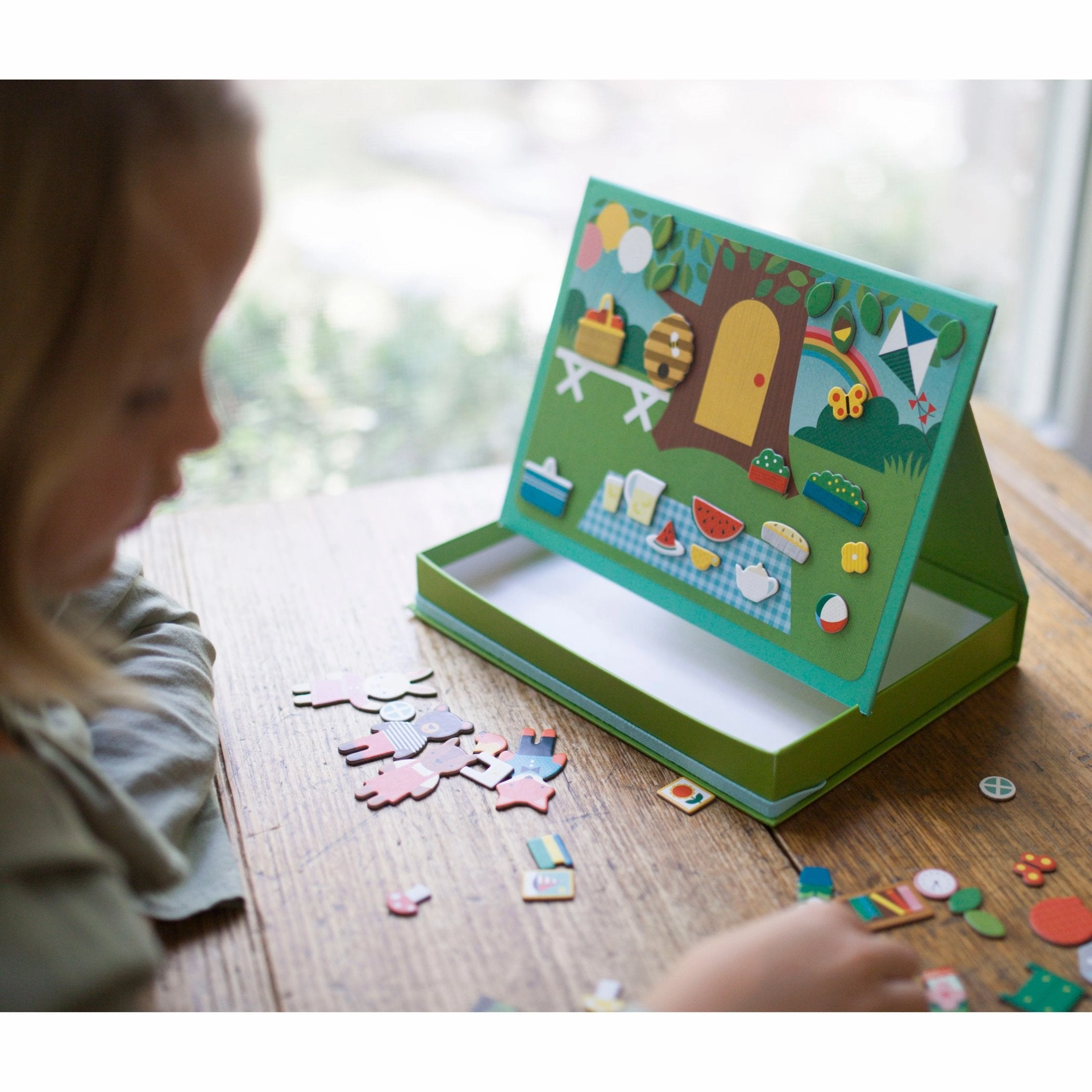 Petit Collage Magnetic Scene - Treehouse