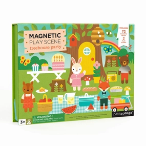 Petit Collage Magnetic Scene - Treehouse