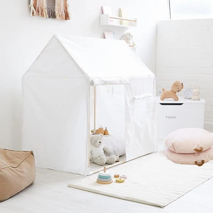 Playhouse Tent with 2pcs BAYLEY Boucle Cushions Bundle