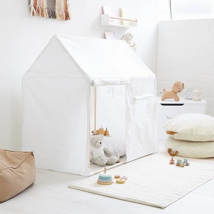 Playhouse Tent with 2pcs BAYLEY Boucle Cushions Bundle