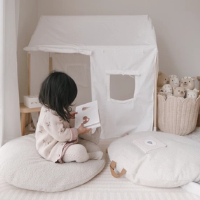 Playhouse Tent with 2pcs BAYLEY Boucle Cushions Bundle