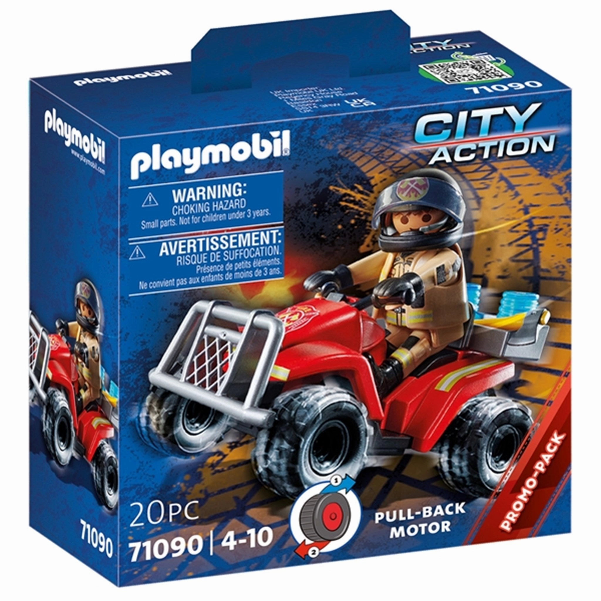 Playmobil City Action - Fire Rescue Quad