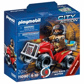 Playmobil City Action - Fire Rescue Quad
