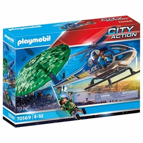 Playmobil City Action - Police Parachute Search