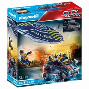Playmobil City Action - Police Parachute with Amphibious Vehicle