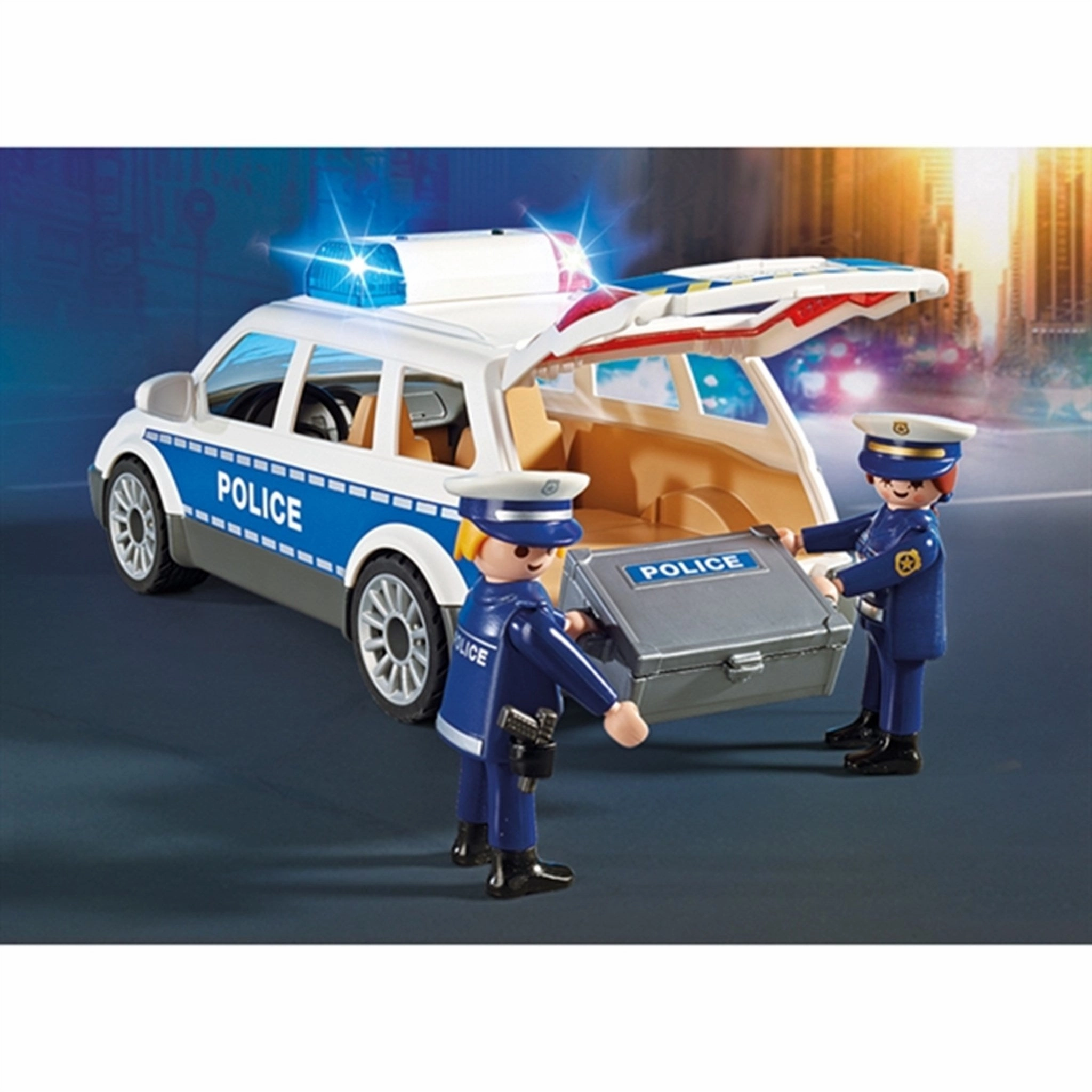 Playmobil City Action - Squad Car with Lights and Sound