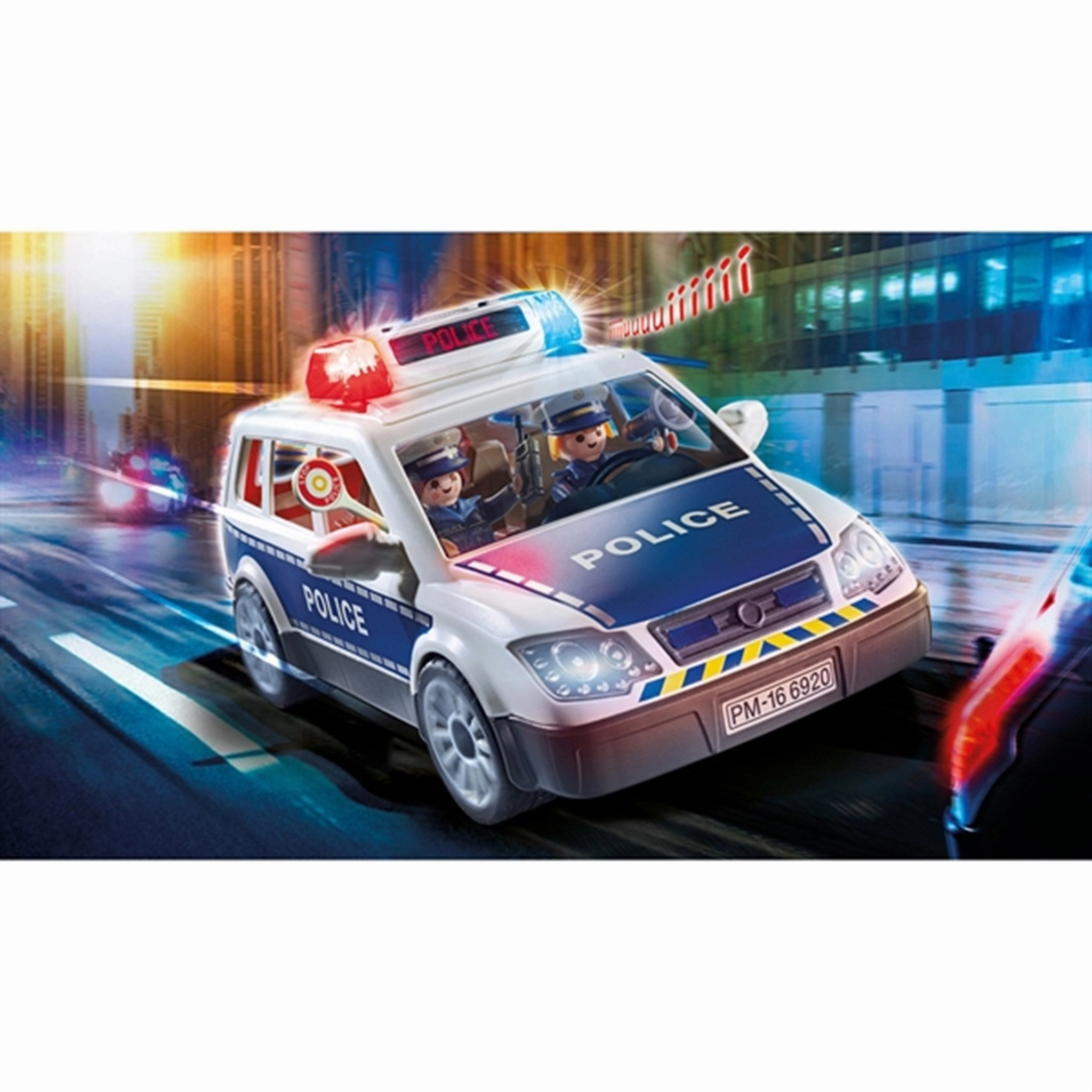 Playmobil City Action - Squad Car with Lights and Sound