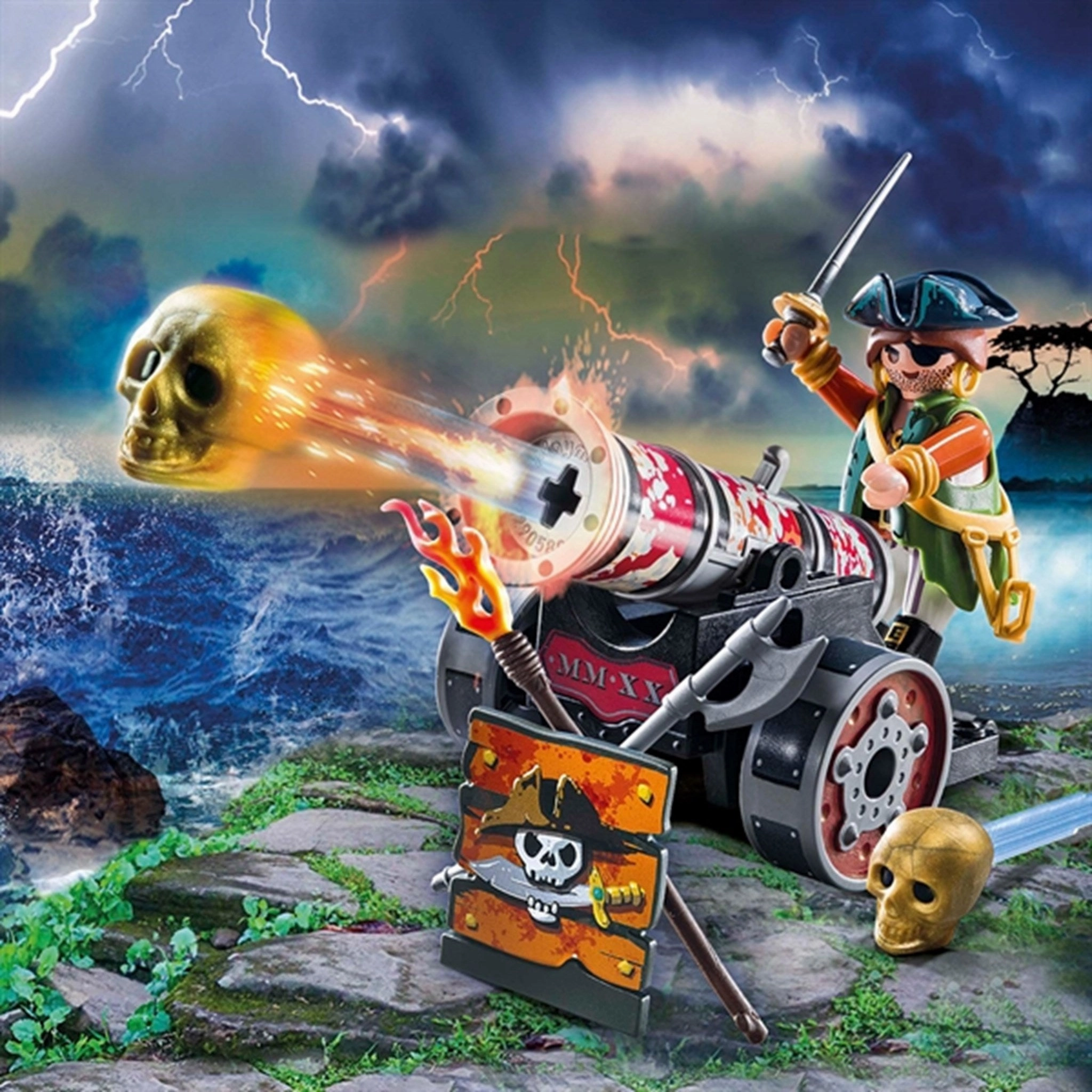 Playmobil Pirates - Pirate with Cannon