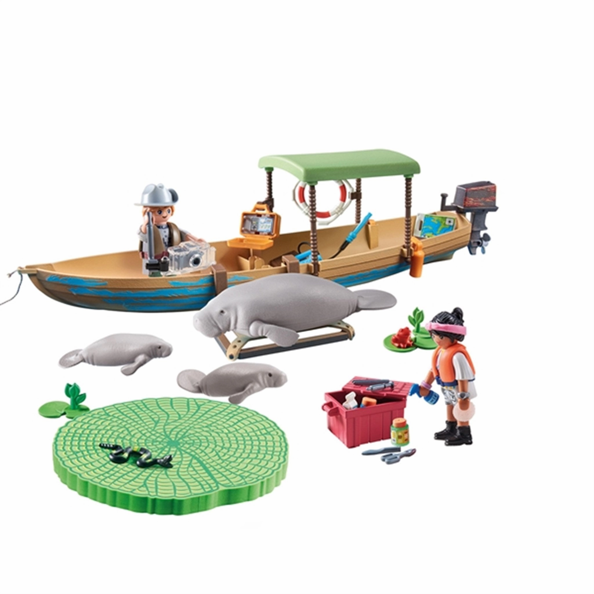 Playmobil Wiltopia - Boat Trip to the Manatees