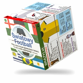 Polish World Football Top Teams and Statistics Cube Book