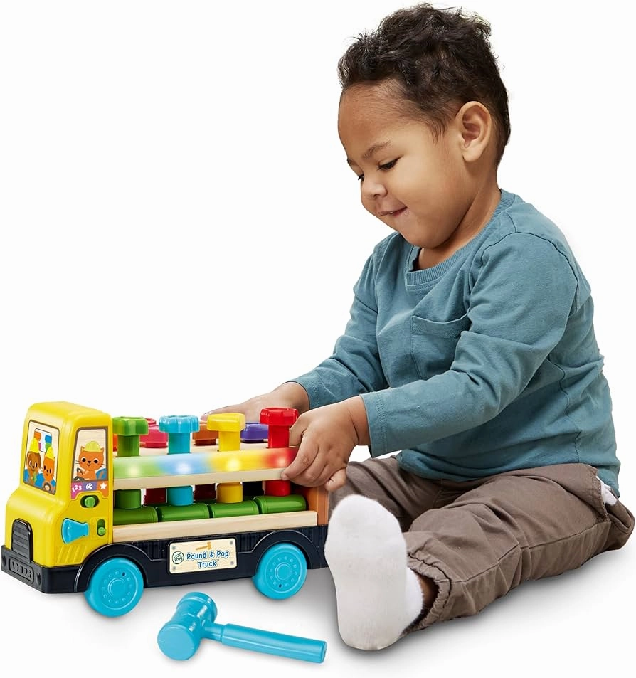 Pound and pop truck leap frog