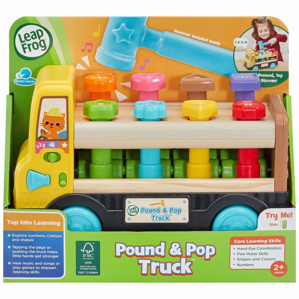 Pound and pop truck leap frog