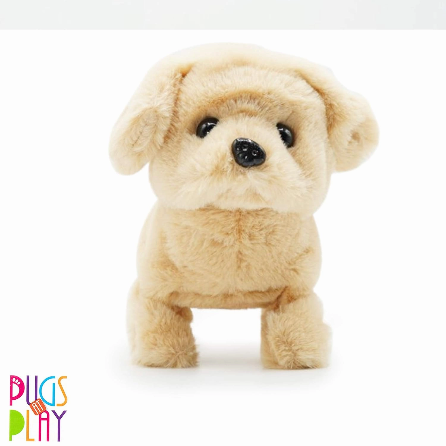 Pugs At Play Goldie Walking Dog C The Golden Retriever Kids Animal Toy