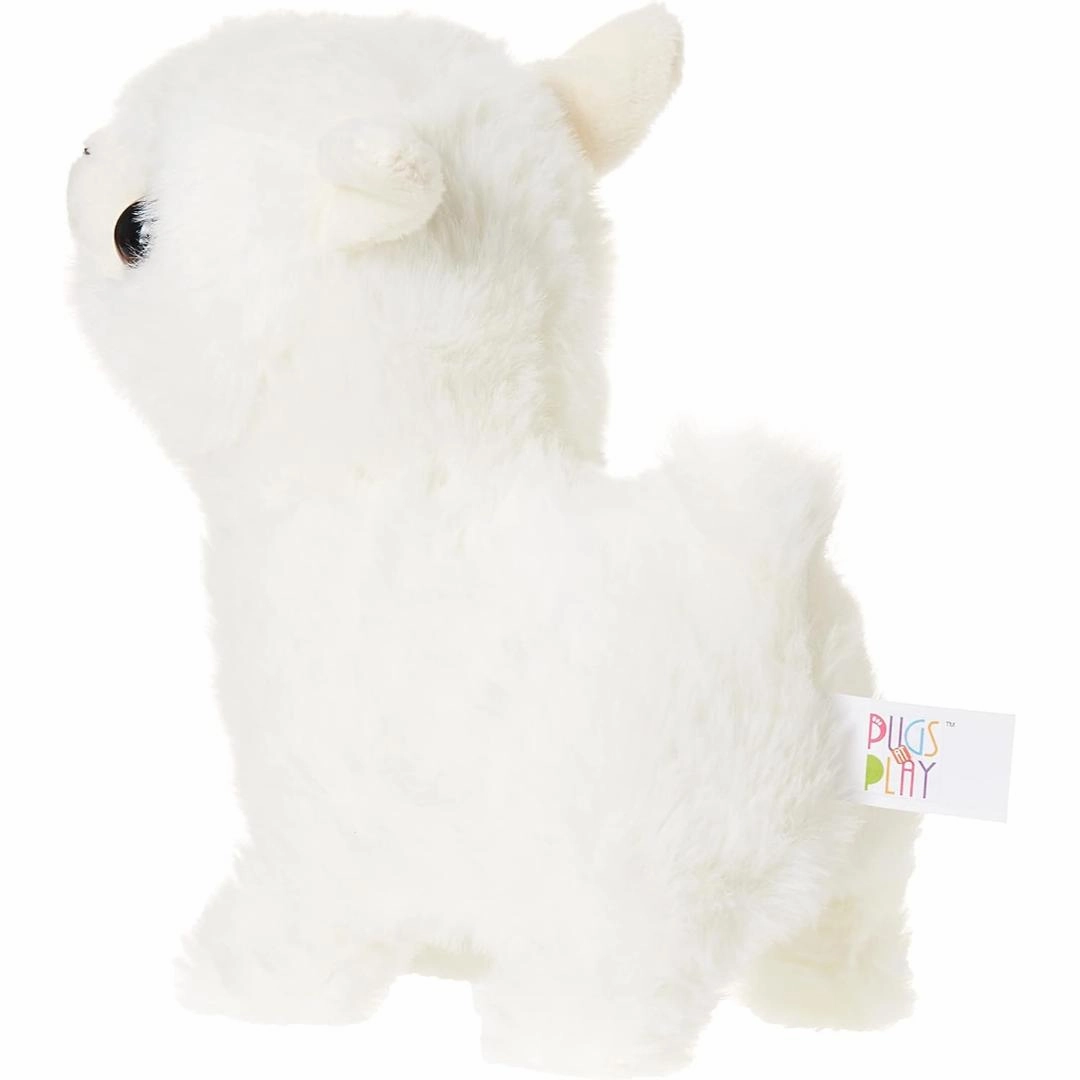 Pugs at Play Sandy and Paris The Walking Lama Multicolour Kids Animal Toy