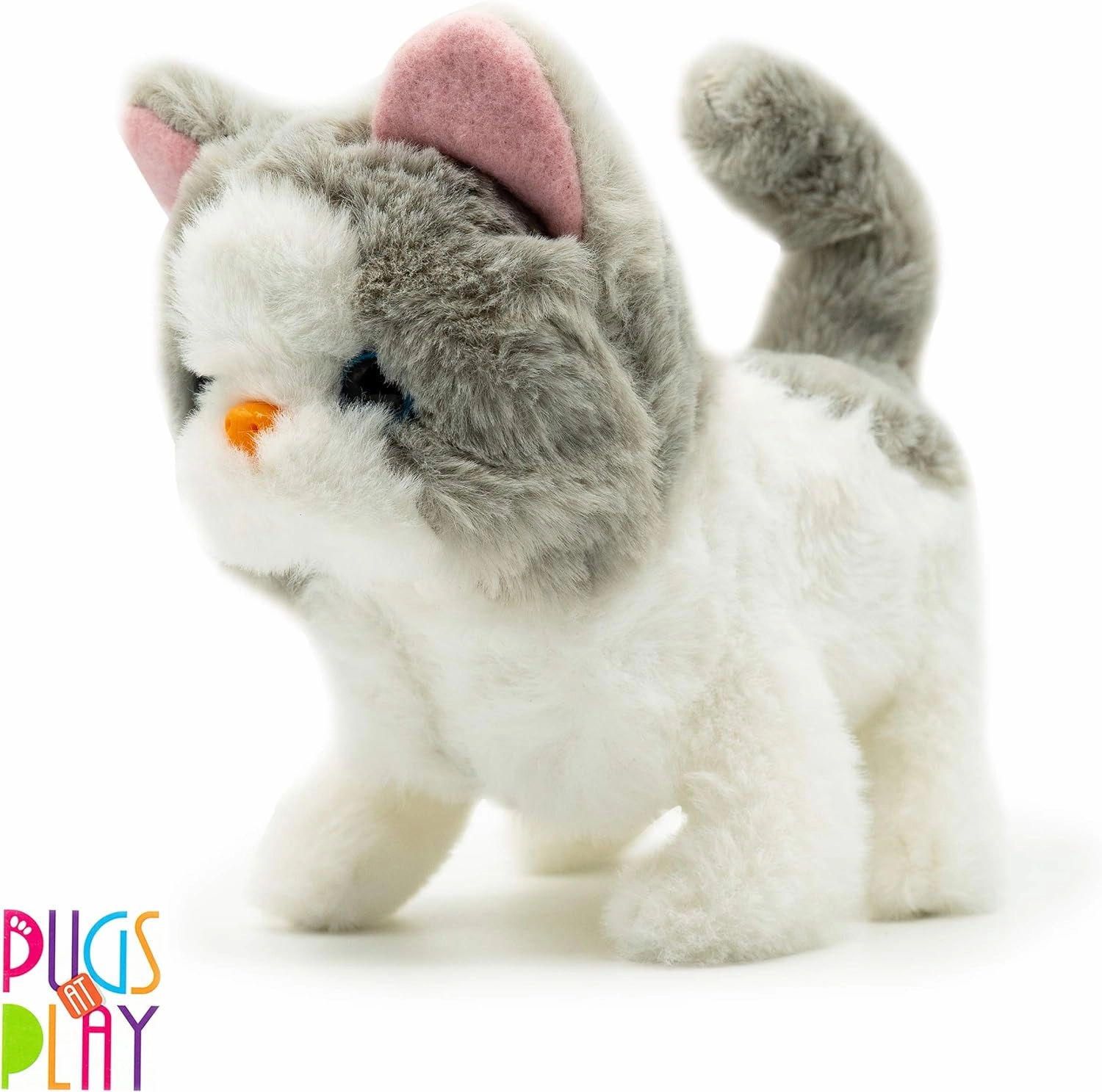 Pugs at Play Sasha Walking CAT Kids Animal Toys