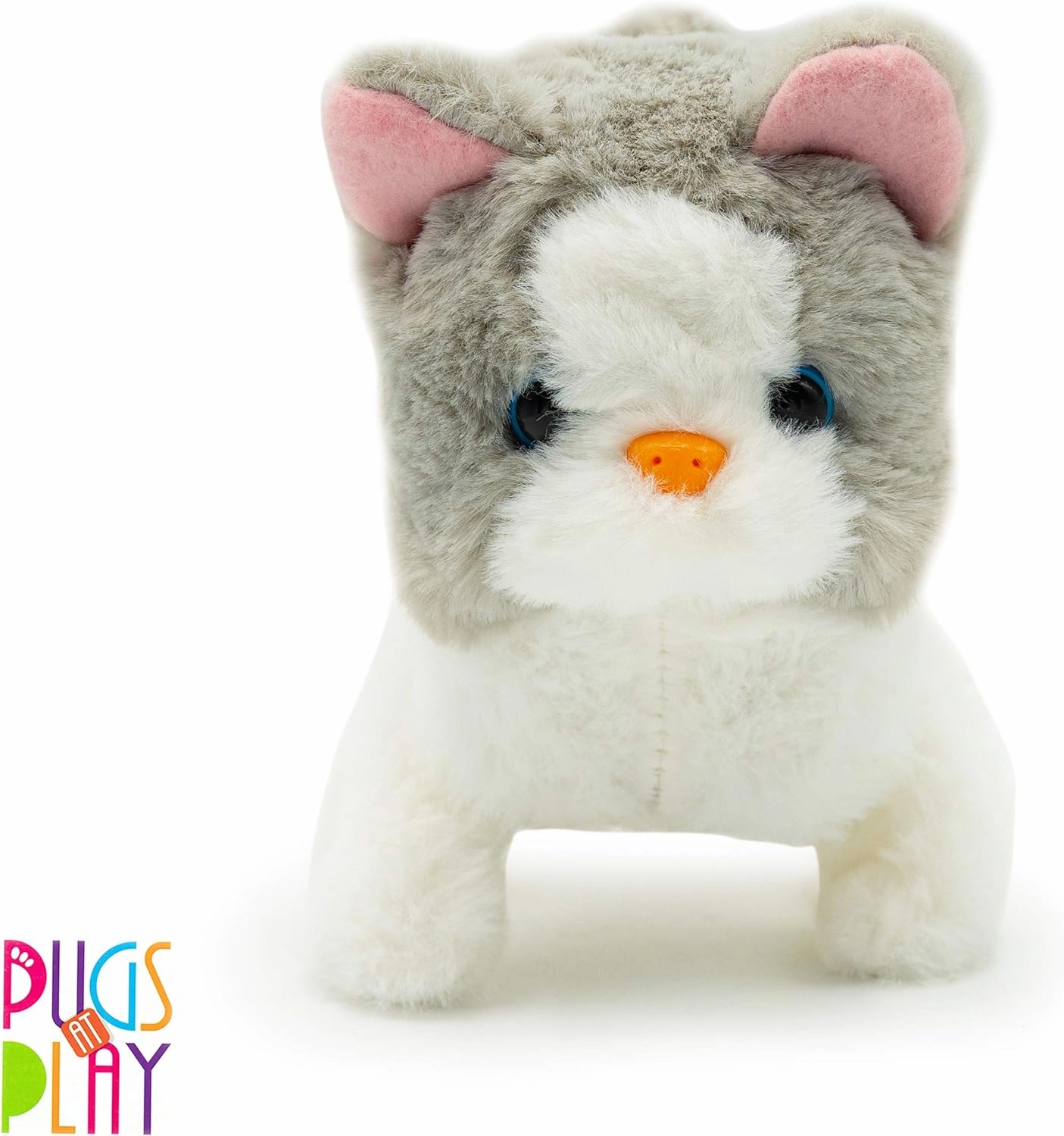 Pugs at Play Sasha Walking CAT Kids Animal Toys