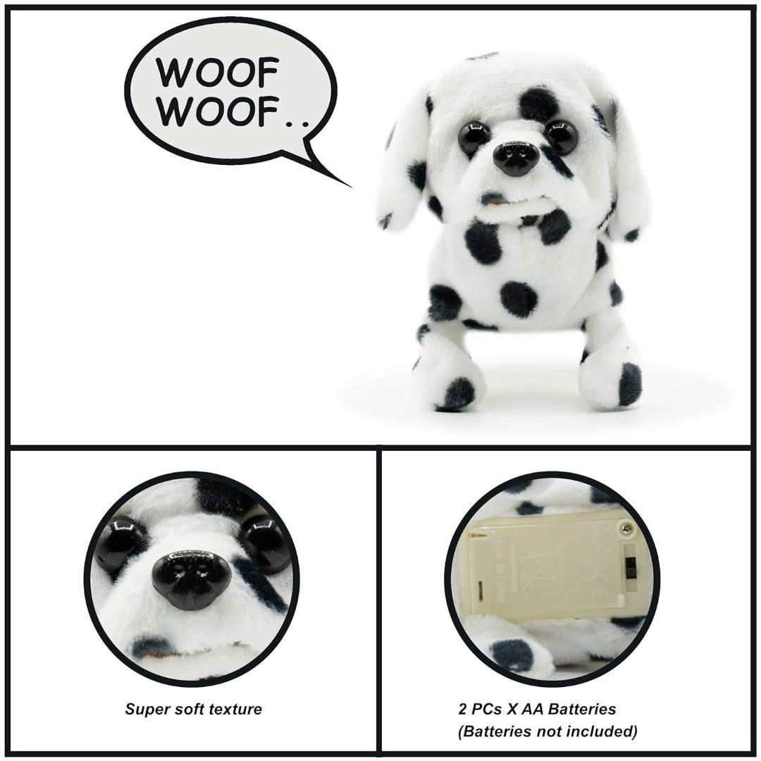Pugs At Play Spotty Walking Dog C The Dalmatian Kids Animal Toy