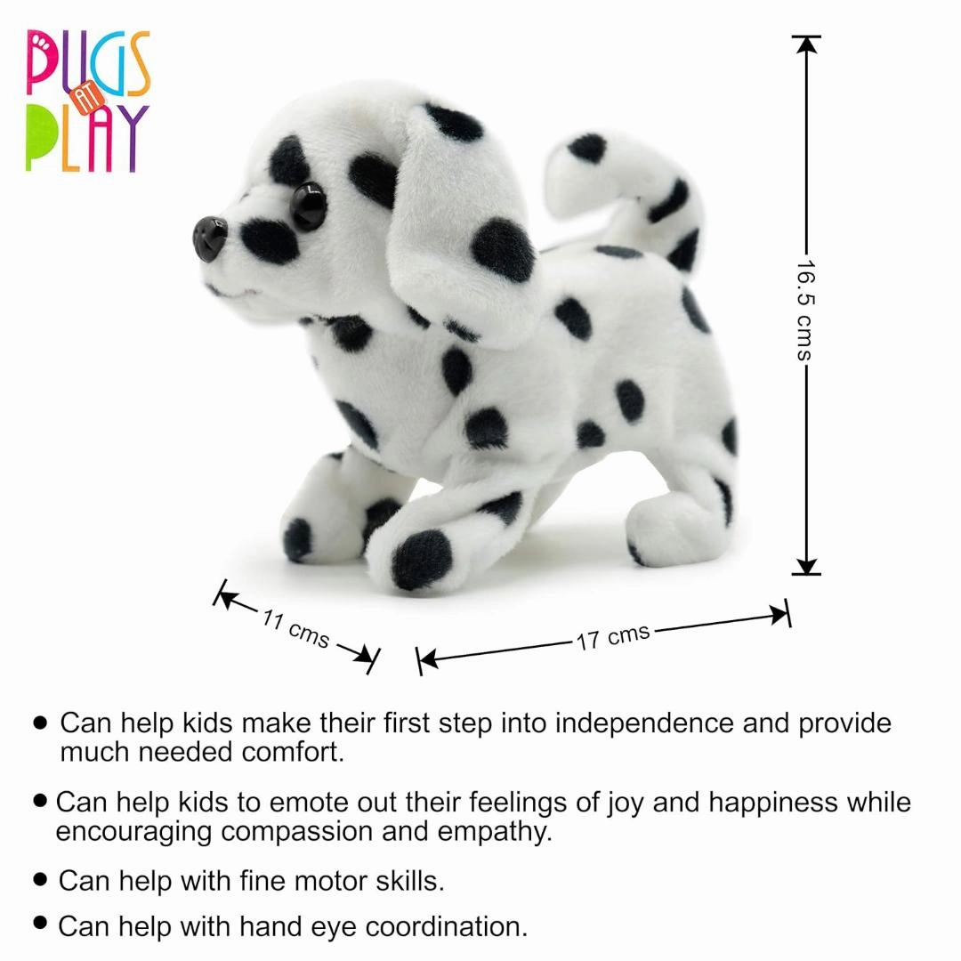 Pugs At Play Spotty Walking Dog C The Dalmatian Kids Animal Toy