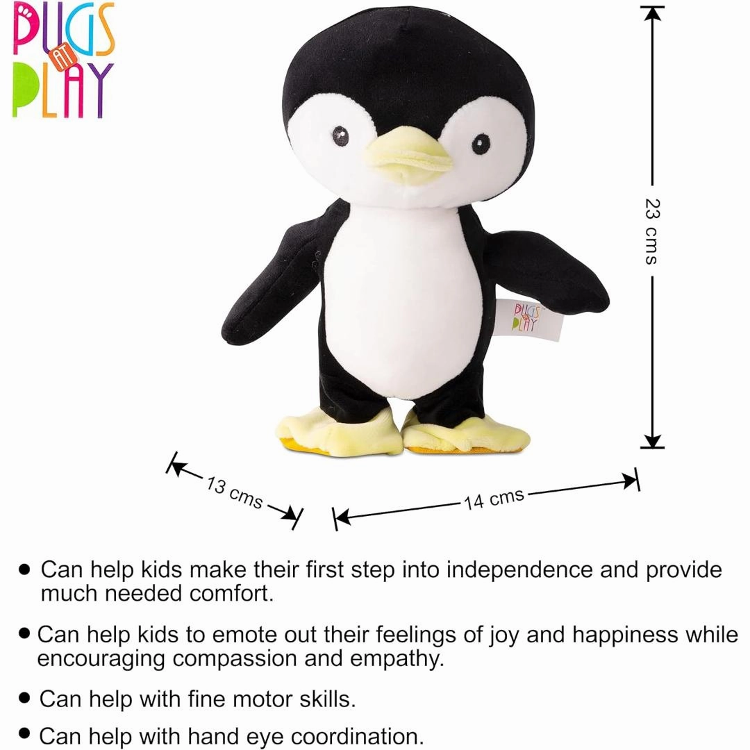 Pugs At Play Walking/Talking Penguin (Ineractive Plush) Kids Animal Toy