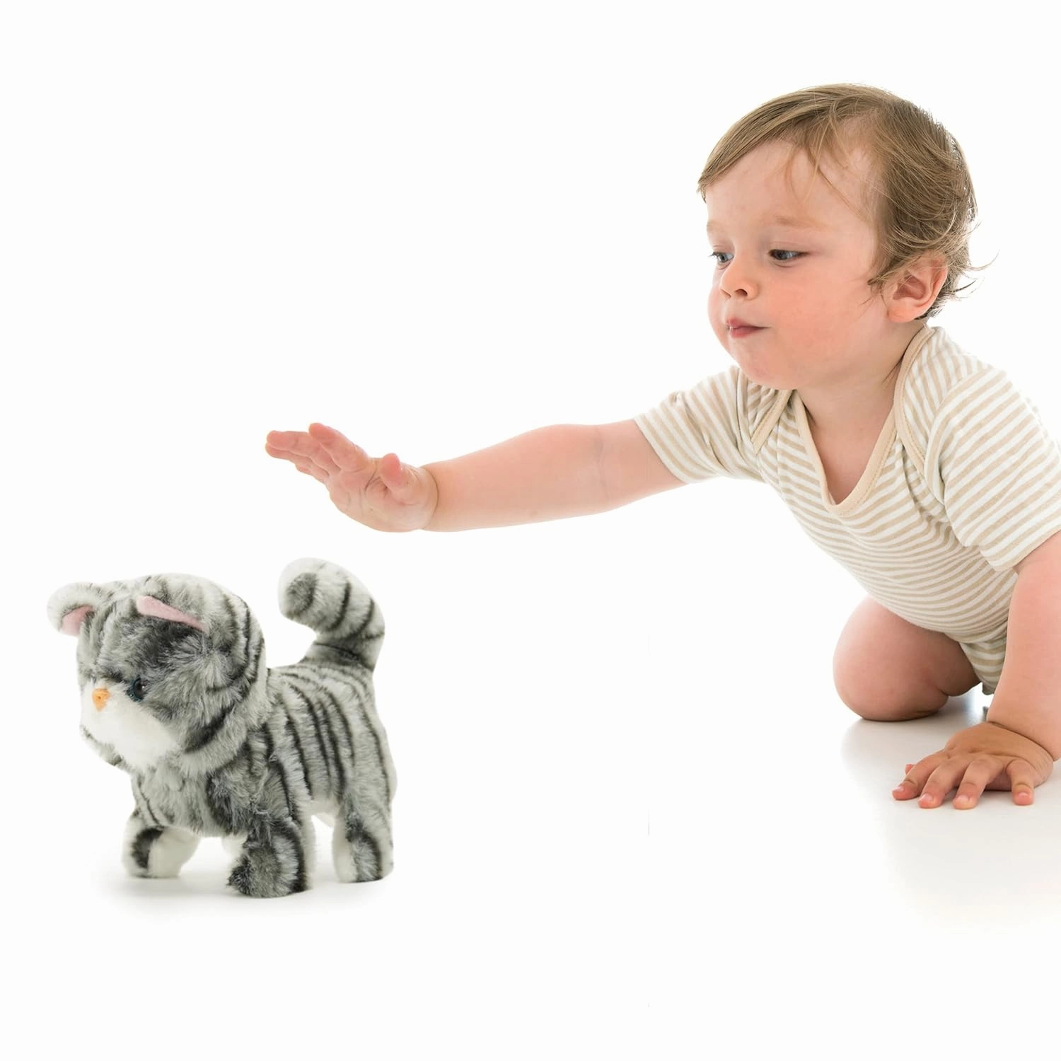 Pugs at Play Zoe Walking CAT Kids Animal Toys