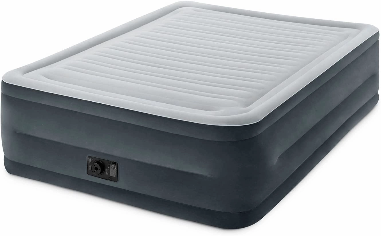 QUEEN COMFORT-PLUSH AIRBED W/E.PUMP(152x203x33)
