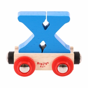 Rail Name Letters and Numbers - X