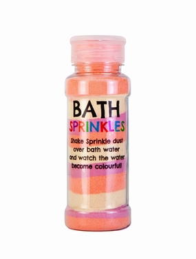 Rainbow Bath Sprinkles Orange