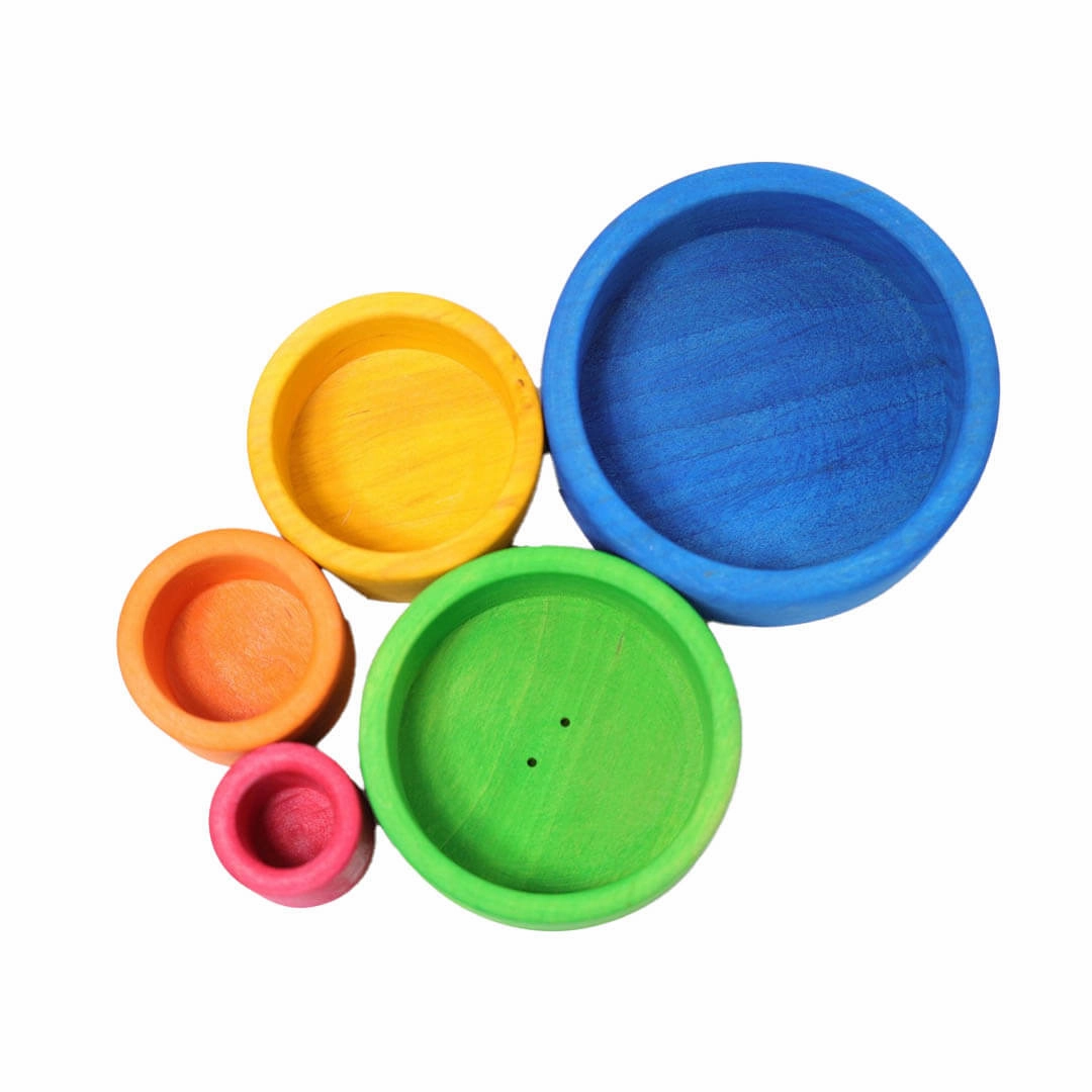 Rainbow Nesting Bowls