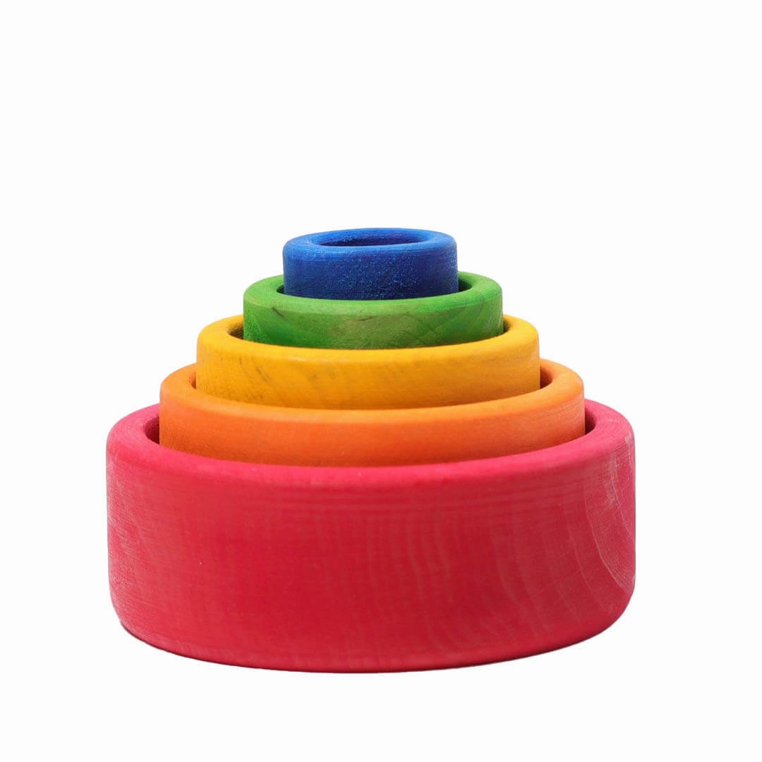 Rainbow Nesting Bowls