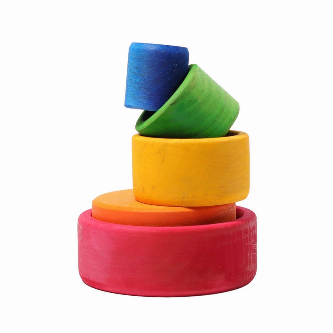 Rainbow Nesting Bowls