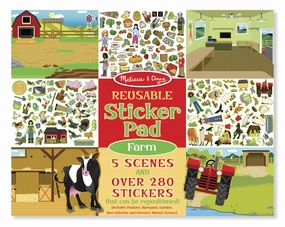 Reusable Sticker Pad - Farm