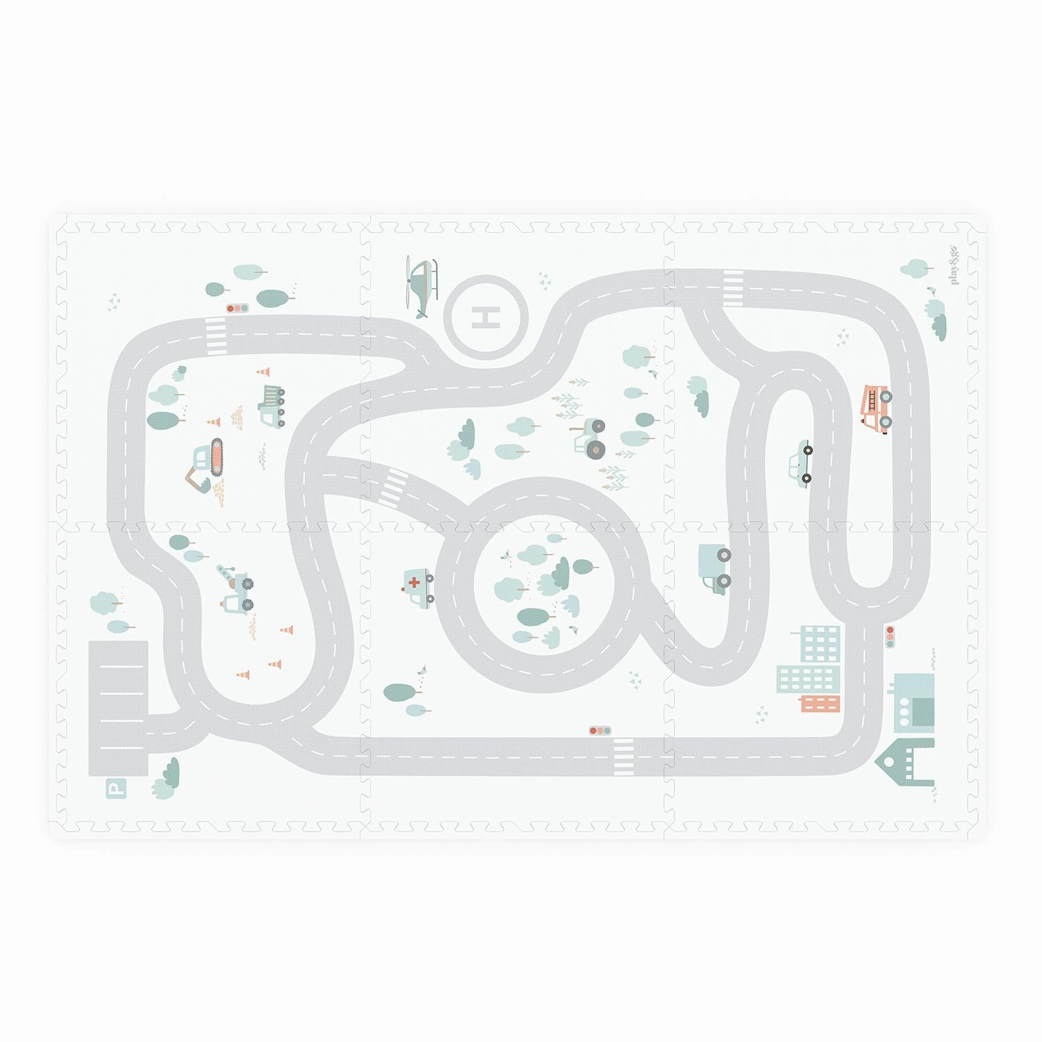 Reversible Playmat & Storage Box EEVAA