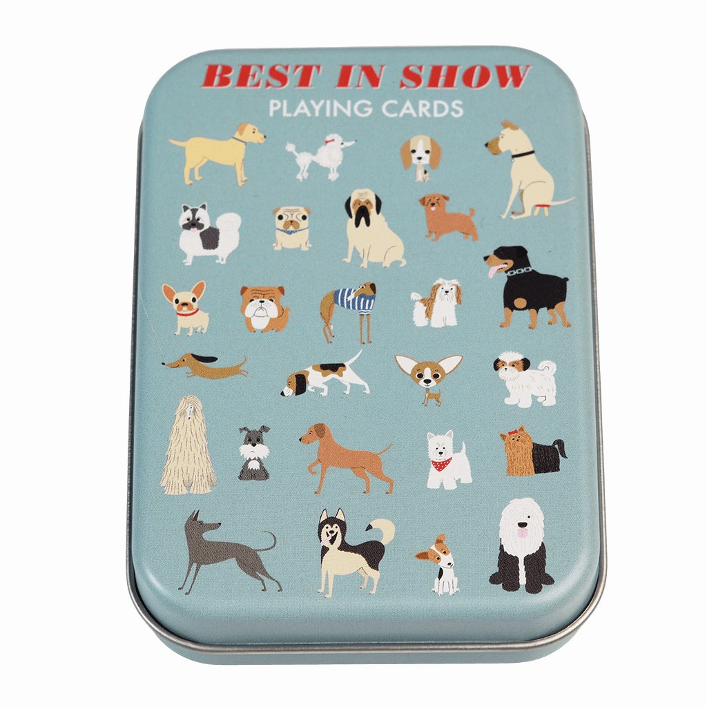Rex Best In Show Playing Cards In A Tin